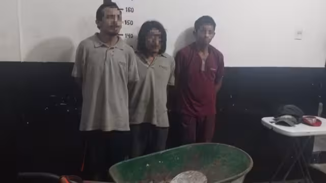 Los tres hombres quedaron en el Cuartel Morelos de Tizimín