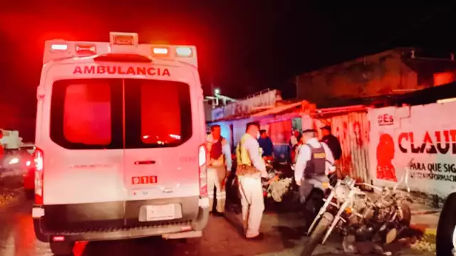 Loa trabajadores se fueron del lugar al ser amenazados