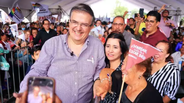 Marcelo Ebrard aseguró que sólo regresará a Palacio Nacional siendo Presidente de México