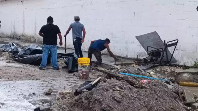 En fechas normales casi no hay obras en el pueblo