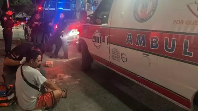 La víctima huyó sangrando y pidió ayuda a sus vecinos, que llamaron a la Policía.