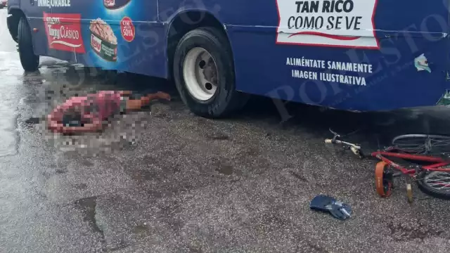 El ciclista fue trasladado al hospital O´Horán