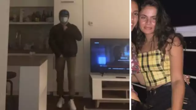 La joven decidió trabajar de noche, pues se gana más como repartidora