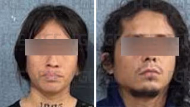 A la pareja se le decomisó marihuana y cristal