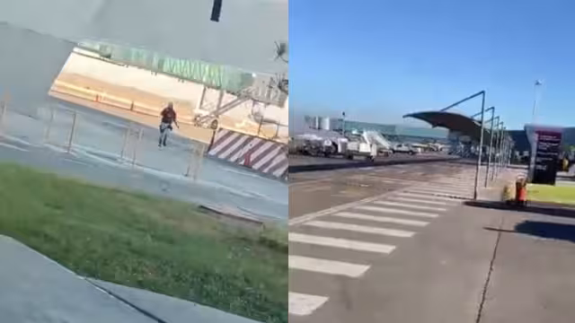 Se registraron balazos en el aeropuerto de Culiacán