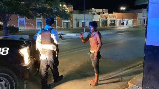 El hombre que terminó gravemente herido no quiso ser trasladado al hospital