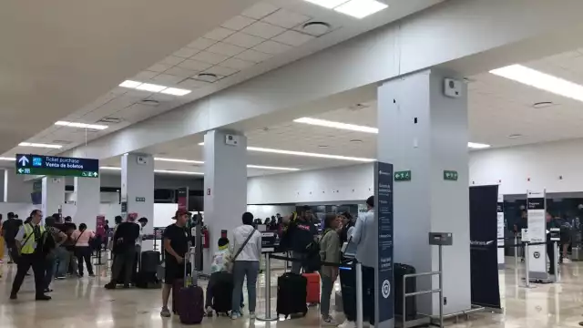 El primer vuelo en despegar fue de Aeroméxico rumbo a CDMX