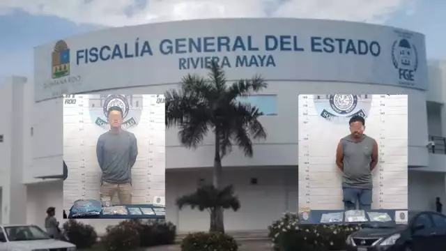 Después de revisarlos les hallaron los estupefacientes