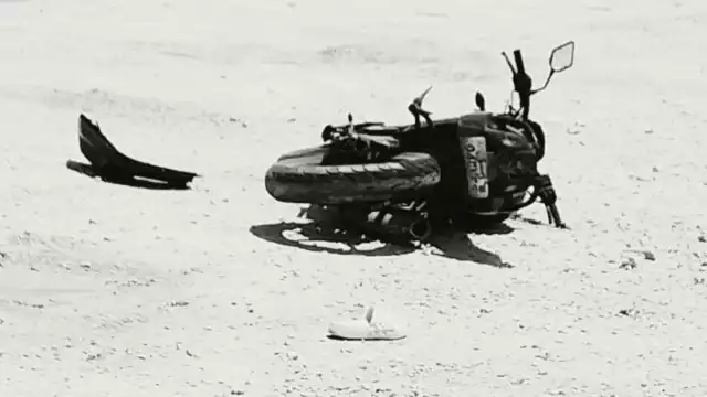 Al lugar llegó personal de urgencias médicas de la Cruz Roja