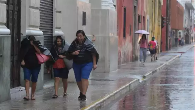 Se esperan fuertes lluvias en Yucatán durante este lunes