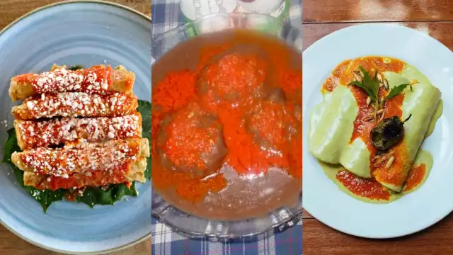 Los codzitos, joroches yucatecos y papadzules son platillos yucatecos que se preparan en Cuaresma