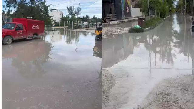Debido a las constantes lluvias, buscan soluciones para el desbordamiento de Fosas y calles inundadas

