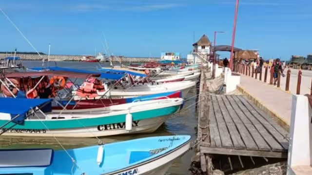 La Secretaría de Marina informó el cierre de los puertos de la costa yucateca