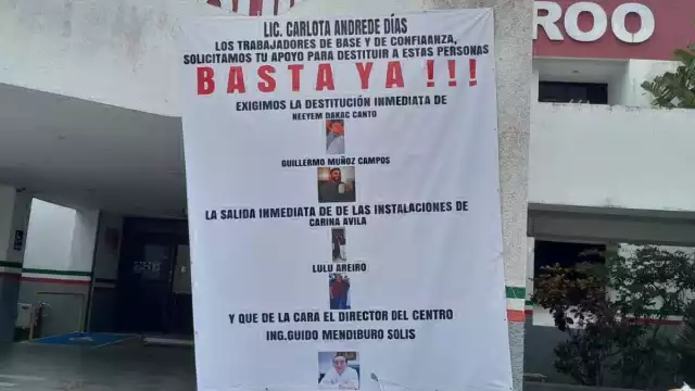 Acusan a directivos y a personas ajenas a la dependencia de un ambiente laboral tenso.