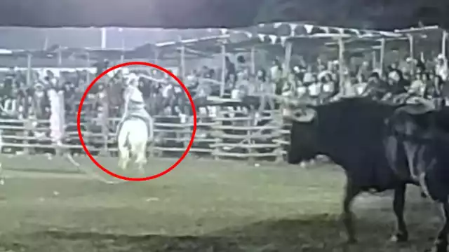 Sucedió en presencia de más de 150 personas entre ellos pequeños