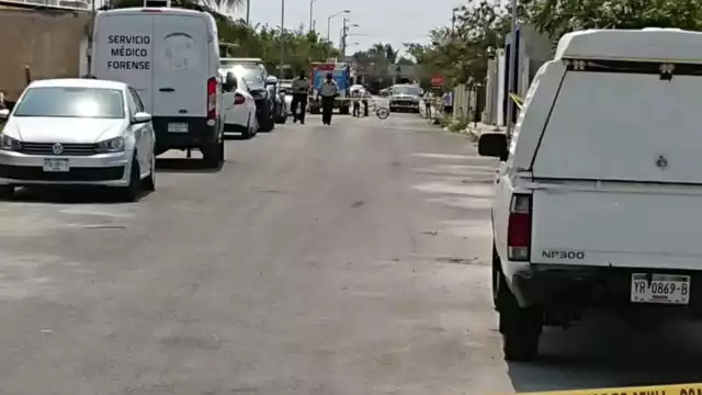 Los policías delimitaron el área y dieron parte a las autoridades ministeriales