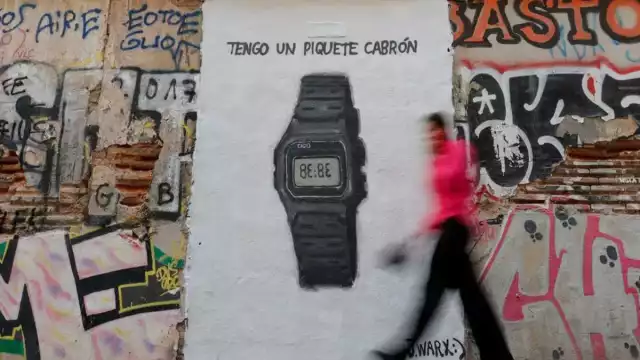 La obra de J.Warx apareció en valencia este lunes