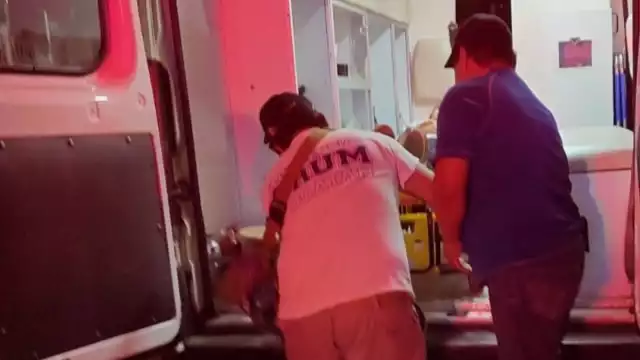 La menor se desvaneció y comenzó a convulsionar