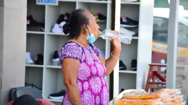 Este martes se tuvo el registro de temperatura máxima de 42 °C en Campeche