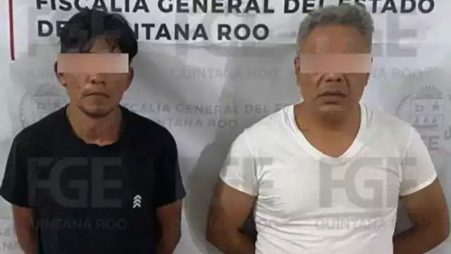 Los hombres fueron detenidos en flagrancia