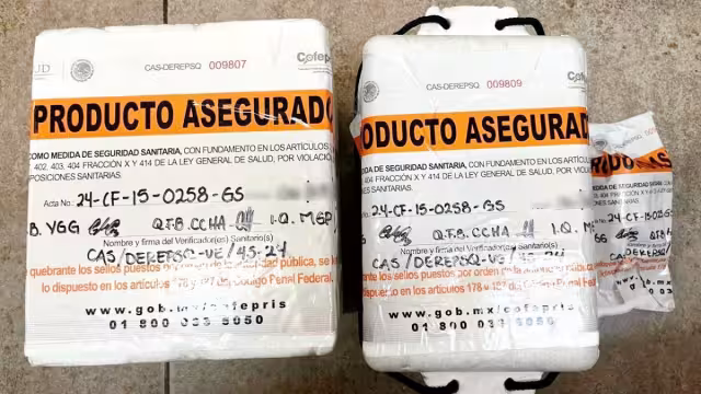 Cofepris encontró en la clínica “Futura” en el Estado de México, ámpulas de fentanilo sin tenencia legítima