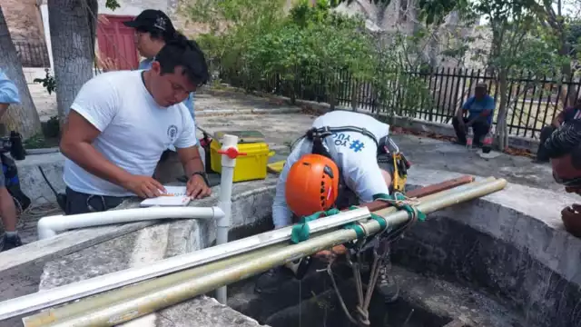 Los trabajos comenzaron hace dos días en Izamal, Yucatán