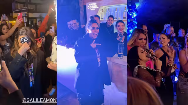 Parte de la fiesta de Galilea. Foto:Especial