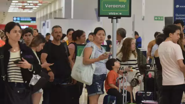 El capitán del vuelo decidió desviarse al aeropuerto de Cancún para cargar combustible