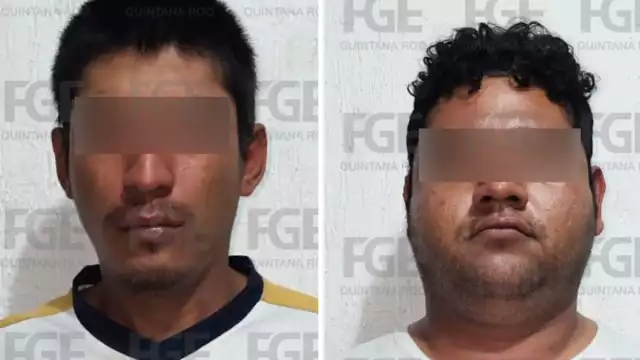 Juan Diego “N” y Evelio “N” quedaron a disposición de la FGE.