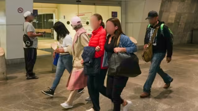 Su intento de cruzar a Estados Unidos fue fallido, pues contaban con una ficha de la Interpool