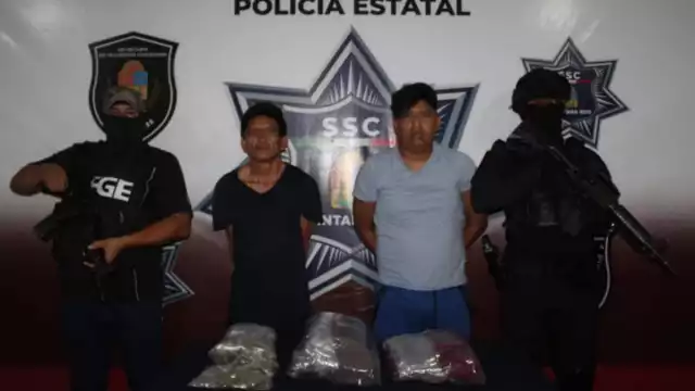 Los hombres estarán detenidos hasta descartar que sean parte de un grupo criminal