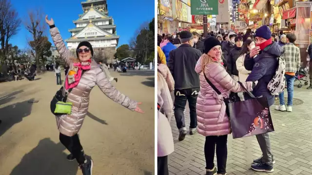 La reina del TikTok celebró la Navidad en Japón