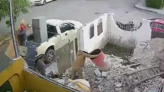 Los trabajos se han detenido