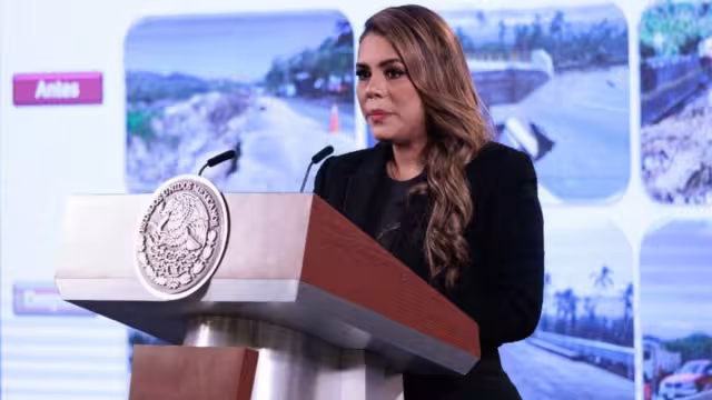 Evelyn Salgado, gobernadora de Guerrero, destacó los avances que ya se tienen en Acapulco y Coyuca de Benitez, luego del Huracán Otis