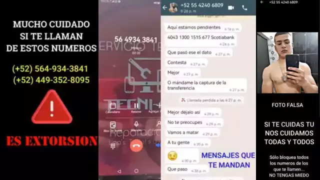 El extorsionador se identificó como Ulises Valencia el "picador y generador de violencia en Bacalar"
