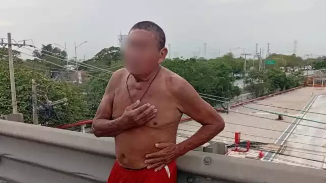 En un principio se pensó que tenía intención suicida.