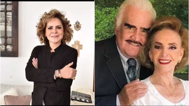 Doña Cuquita, viuda de Vicente Fernández, tiene una estrecha relación con Mara Patricia Castañeda, exesposa de su hijo, Vicente Fernández Jr.