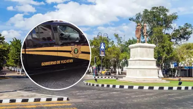 A una esquina de Paseo Montejo, un ciudadano reportó que había un hombre tirado en la acera