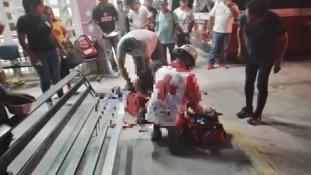 El hombre originario de Guerrero se negó a ser trasladado a un hospital