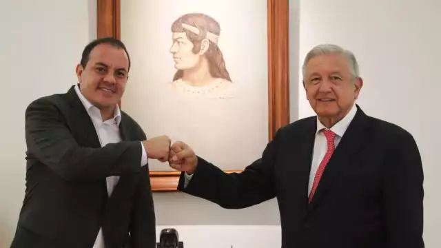 Cuauhtémoc Blanco recibió el espaldarazo de Andrés Manuel López Obrador