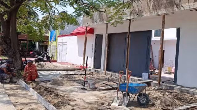 Los sindicalizados sobreviven de las obras de la iniciativa privada