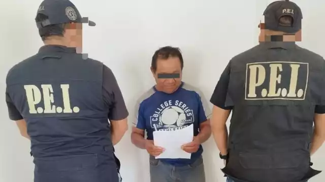 El hombre quedó a disposición del Juez que emitió la orden de aprehensión