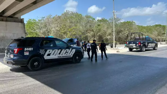 Al parecer habría perdido el control de su motocicleta