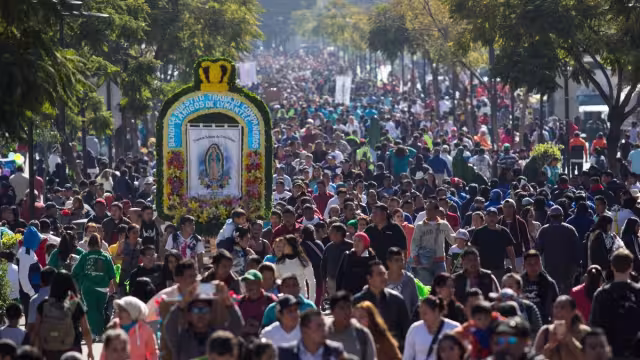 El Gobierno de la CDMX estima que por las festividades del Día de la Virgen de Guadalupe lleguén aproximadamente 11 millones de peregrinos a la Basílica