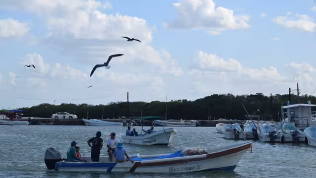 El puerto fue cerrado desde las primeras horas del día