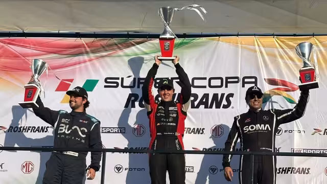 Carlos Novelo alcanzó el primer pódium