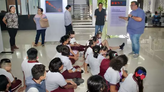 En días pasados, Castro Peña inauguró una galería con su trabajo en la Secretaría de Cultura y las Artes