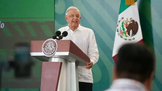 La conferencia que solicitó el INE sea retirada de las redes sociales abordó temas de migración, programas sociales y la reconstrucción de un albergue