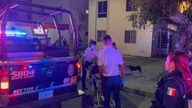 El individuo fue auxiliado por paramédicos