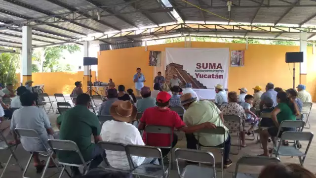 Al final de la reunión, los presentes dijeron estar de acuerdo en apoyar a la licenciada Claudia Sheinbaum